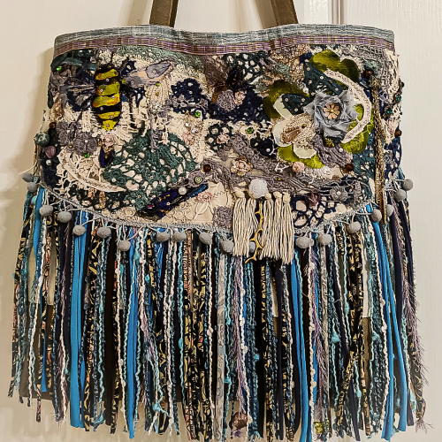 Ocean Breeze - Handmade Bohemian Handbag