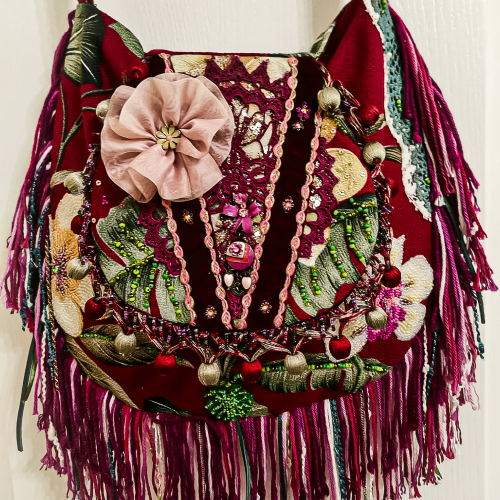 Aloha Blossom - Handmade Bohemian Handbag